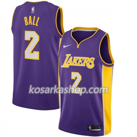 Dres Los Angeles Lakers Lonzo Ball 2 Nike 2017-18 Ljubičasta Swingman